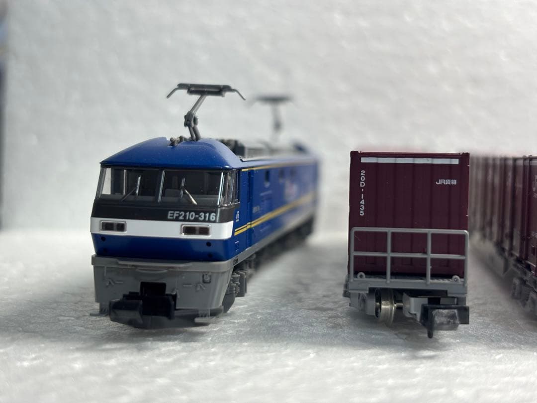 TOMIX EF210-300＋コキ106 JR貨物　Nゲージ　コンテナ55個