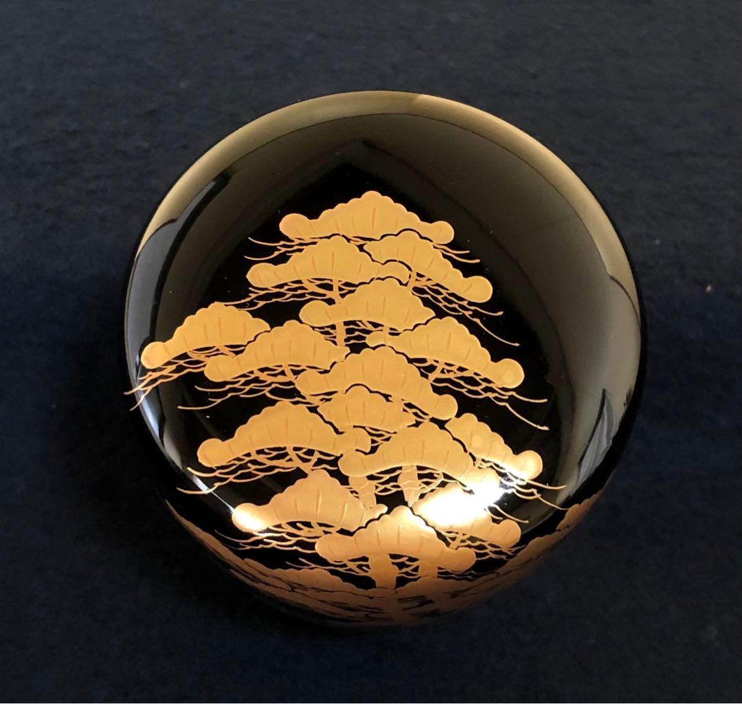 割引❗️《R》茶道具 棗 道場宗廣作 木製漆器 共箱　260109き2