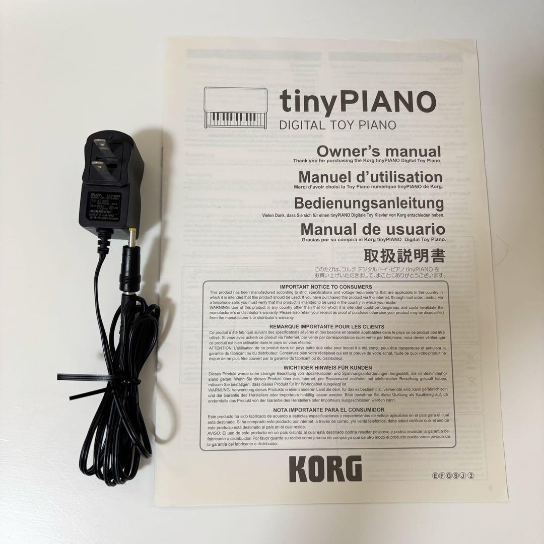 限定！KORG キーボード tinyPIANOポムポムプリンモデル！レア販売終了