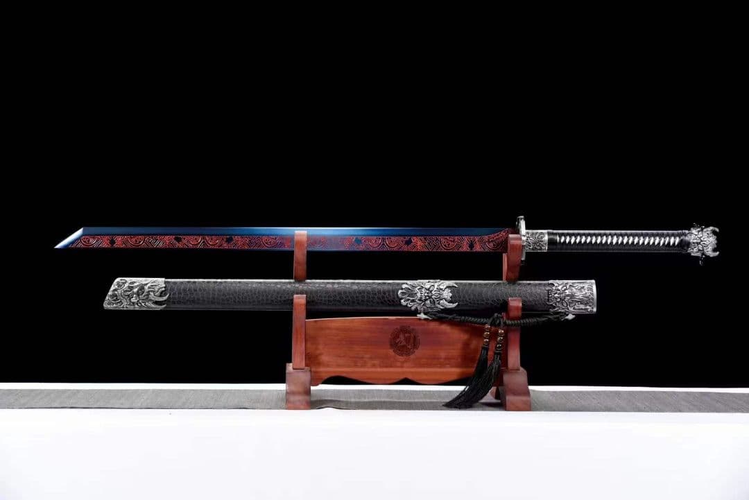 【地獄の魔神】古兵器 武具　刀装具　日本刀　模造刀 居合刀 長尺