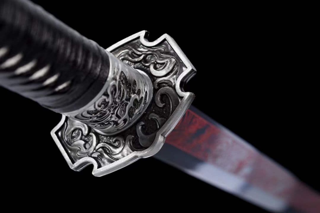 【地獄の魔神】古兵器 武具　刀装具　日本刀　模造刀 居合刀 長尺