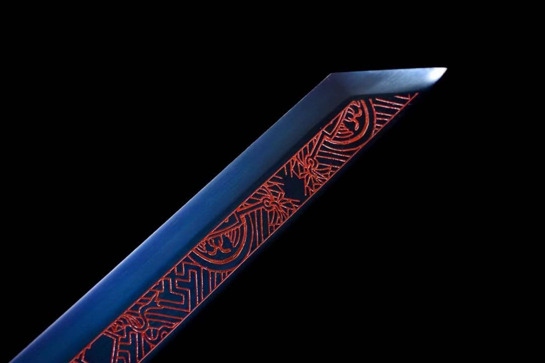 【地獄の魔神】古兵器 武具　刀装具　日本刀　模造刀 居合刀 長尺