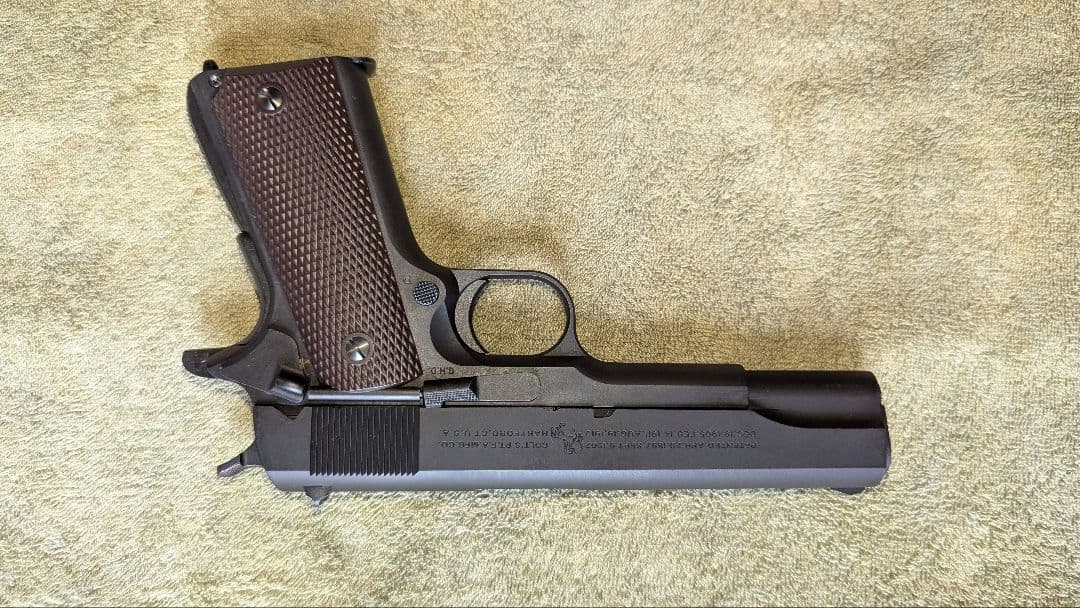 CAW M1911 A1モデルガン（未使用に近い）