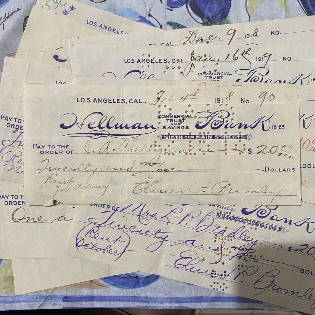 【問い合わせ必須商品】ヴィンテージ書類No.2  10枚 紙モノ