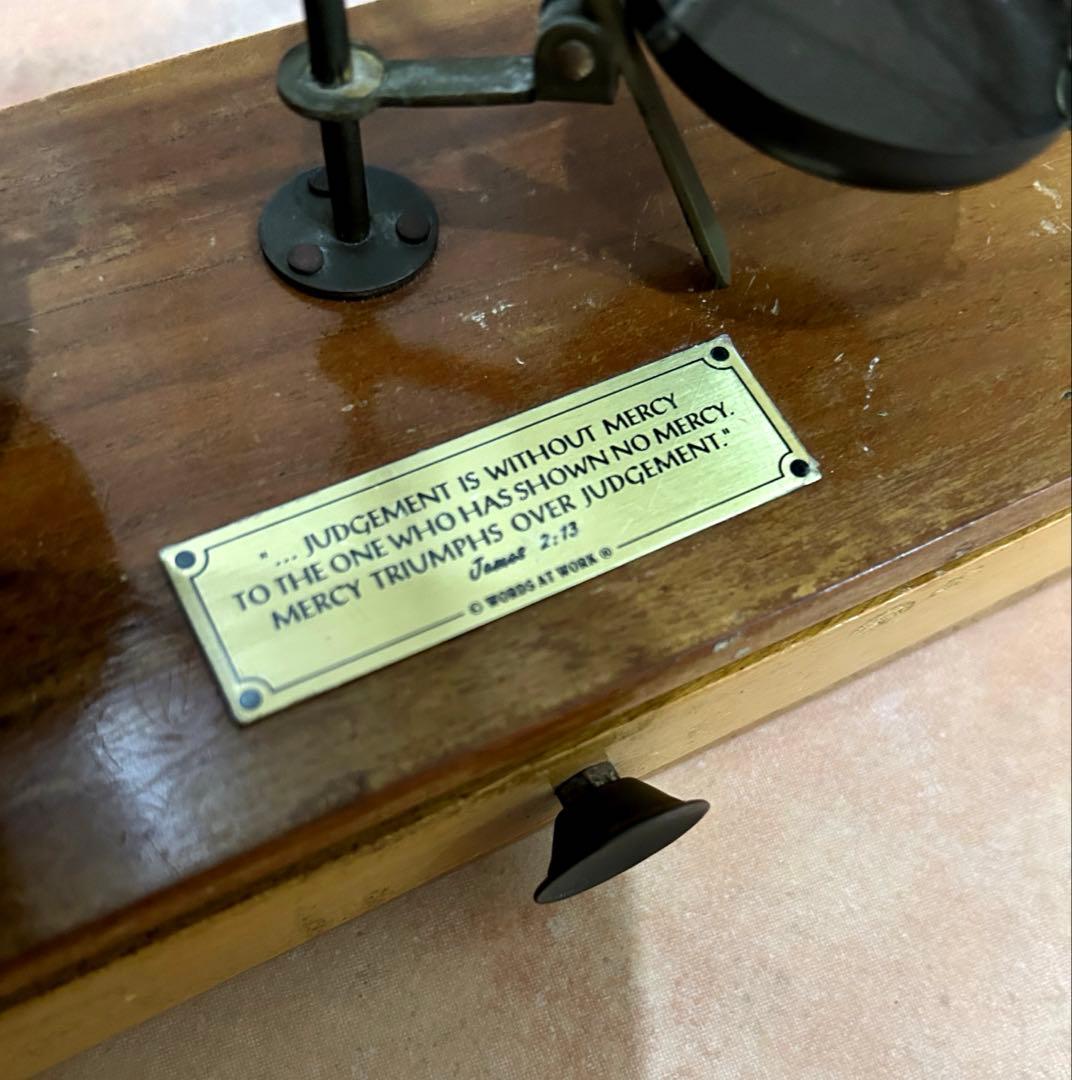 ビンテージ　アンティーク 秤 スケール ディスプレイ インテリア 店舗什器 真鍮