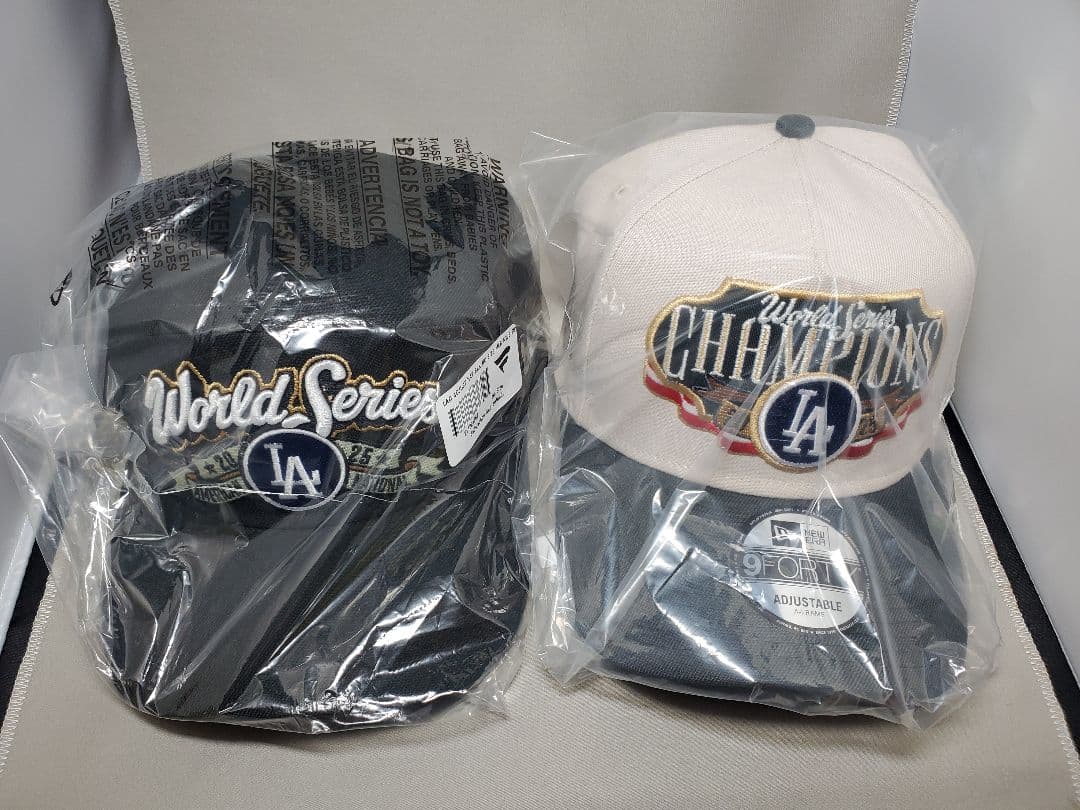 ドジャース 2025 ナ・リーグ優勝＆ワールドシリーズ優勝記念キャップ 大谷翔平