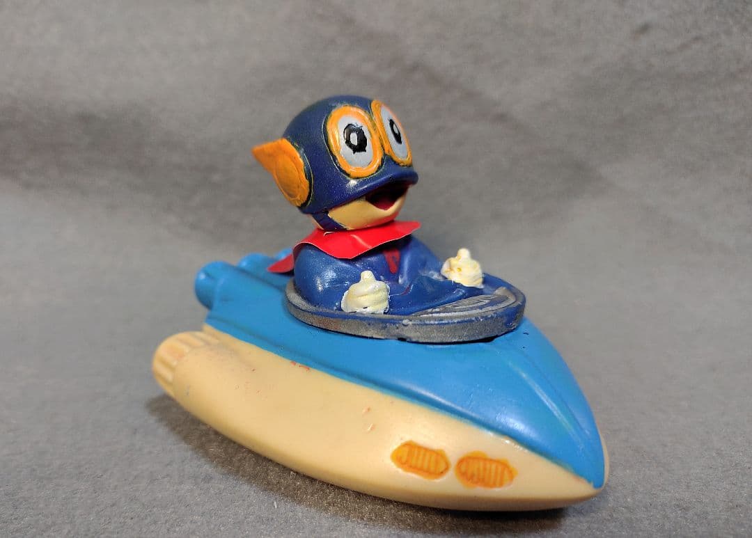 昭和レトロ 当時物 パーマン UFO 宇宙船 ソフビ貯金箱 パチ無版権カスタム