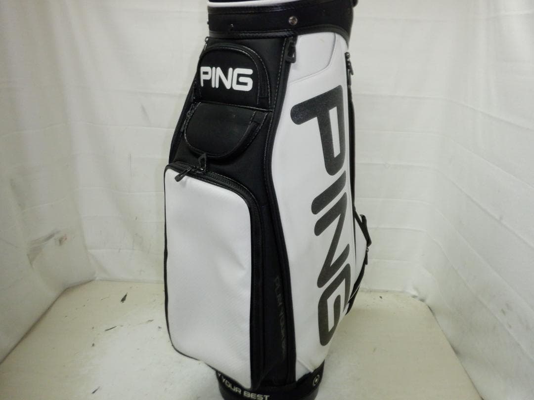 PING★ピン★9.5型★３点式★契約プロ仕様★美品★ツアーモデル(WH×BK)