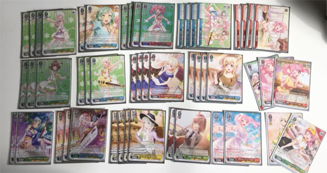 【値下げ交渉可能！】ヴァイスシュヴァルツ デッキ バンドリセット（バラ売り不可）