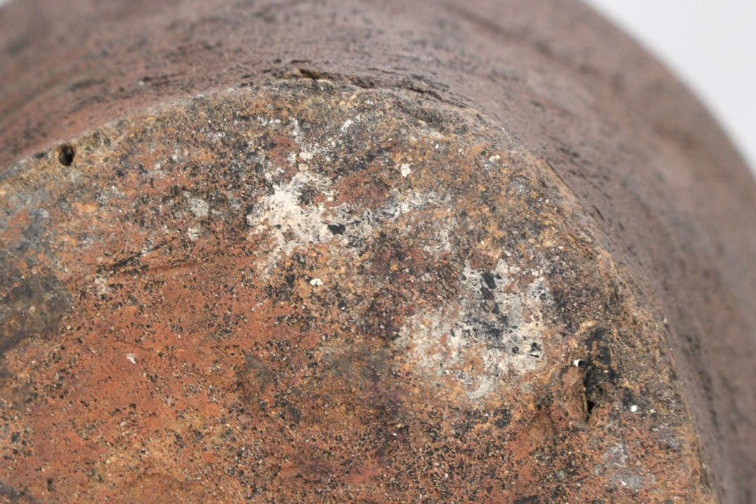 No5593 時代　壷　高さ24.5cm 常滑　備前　花器　陶磁器　送料無料