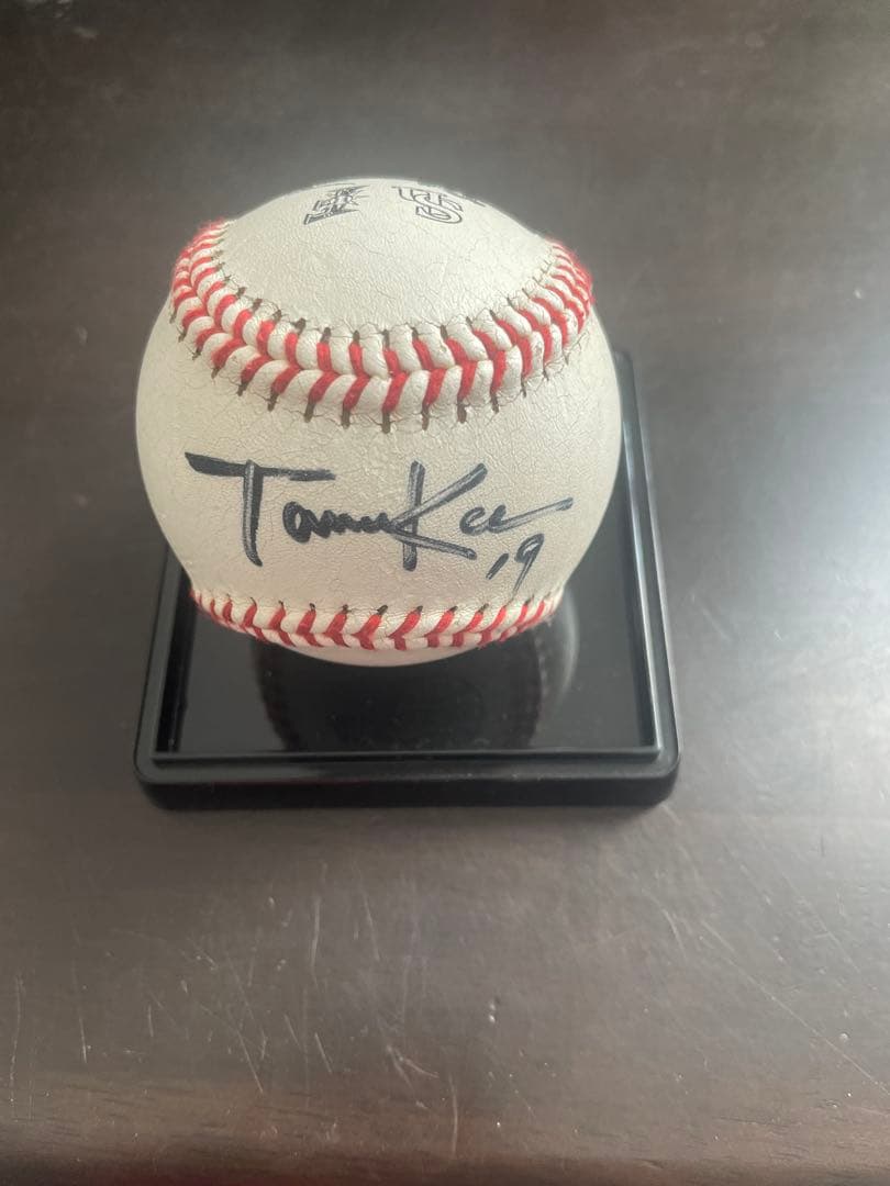 田中将大 メジャー時代直筆サインボール