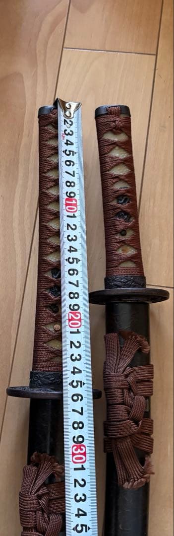 日本刀（模造刀）2本セット　刀置き付きJapanese sword,