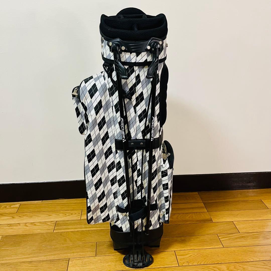 希少品　FISCHER フィッシャーキャディバッグ スタンド式 送料込み