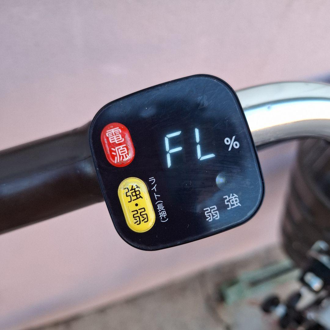 BRIDGESTONE電動アシスト三輪車レッド　ラケットワゴン（使用頻度少なめ）