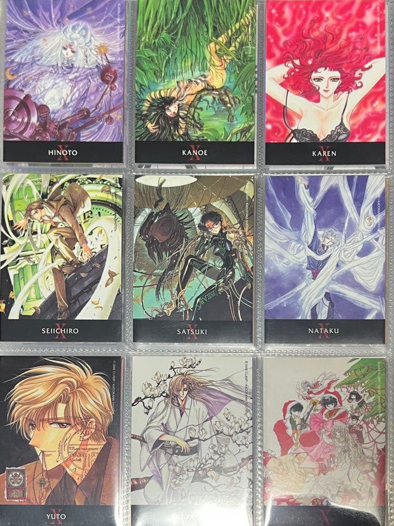 CLAMP　Xトレーディングカード　トレカ　ノーマル72枚　スペシャルカード2枚