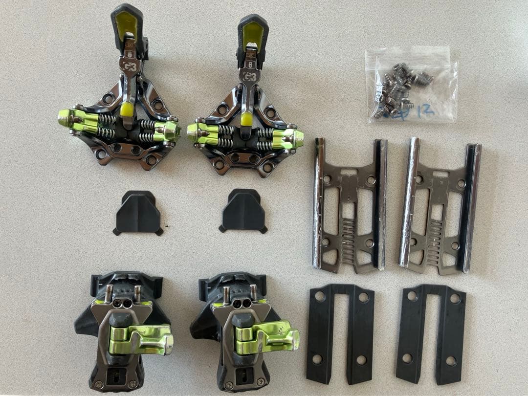 G3 ZED 12 スキー テックビンディング バックカントリー