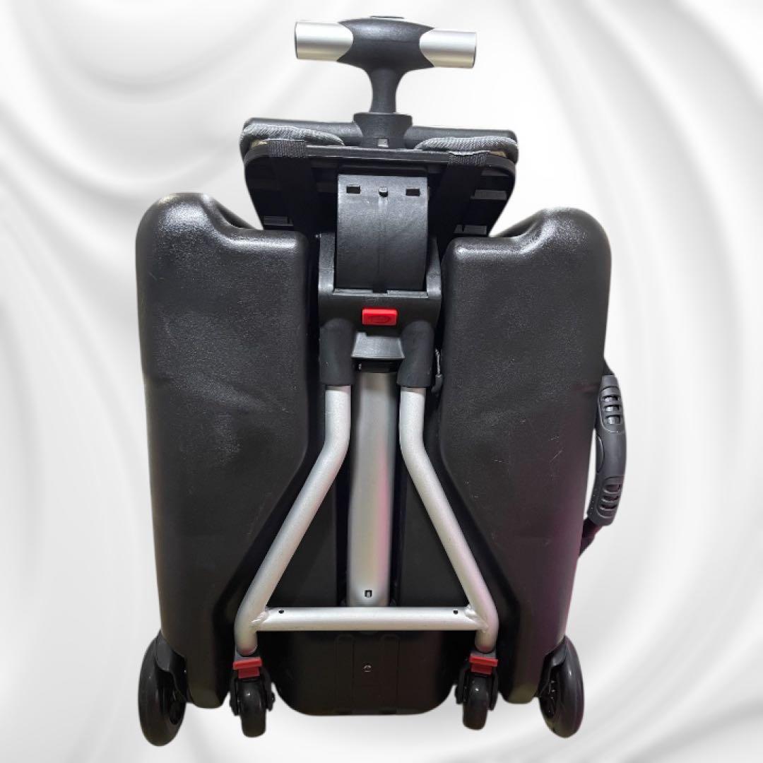 【美品】Q-BOX 乗れるキャリーケース　スーツケース　キャリーバッグ　子供乗せ