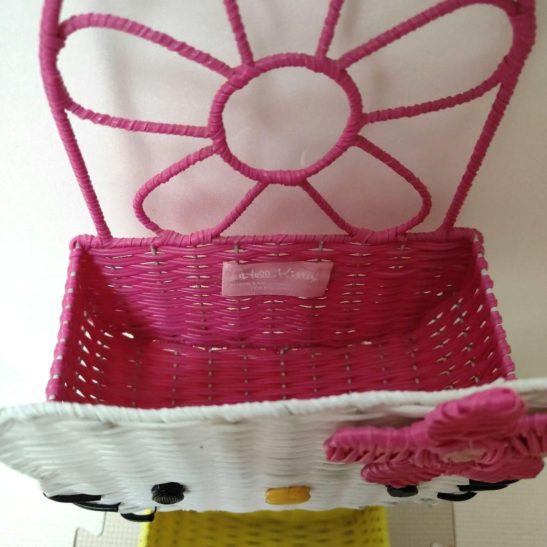 入手困難　超激レア　ハローキティ　藤風カゴ　カオハナ　編みカゴ　1999年