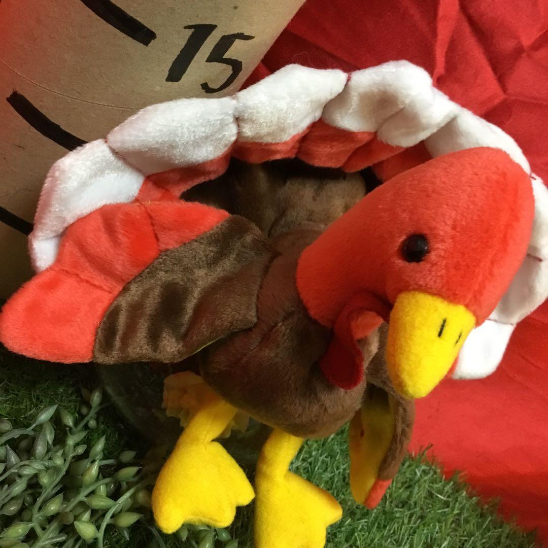 11月27日誕生日⚫️七面鳥のゴブル⚫️Ty ビーニーズ Beanie Baby