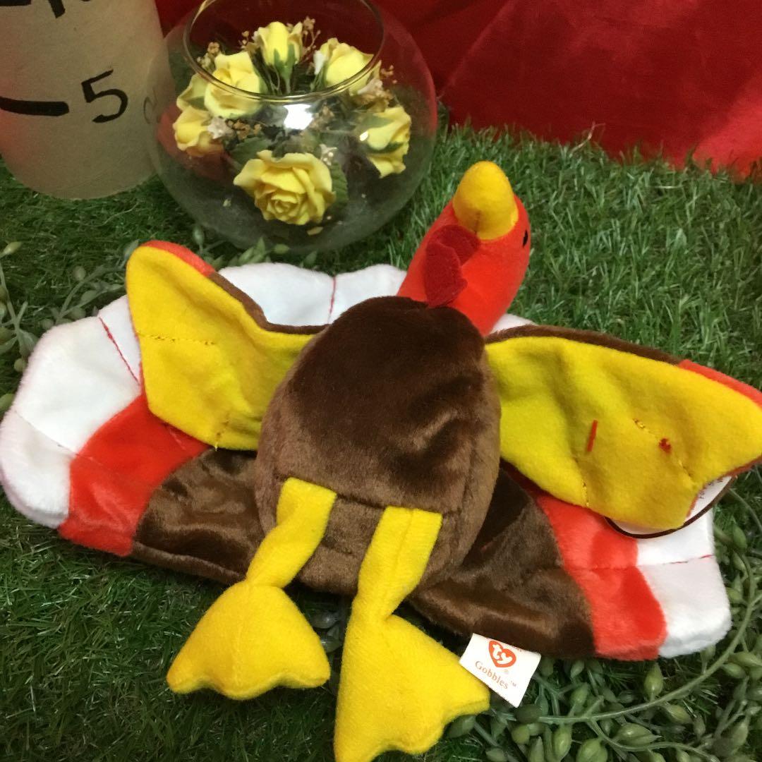 11月27日誕生日⚫️七面鳥のゴブル⚫️Ty ビーニーズ Beanie Baby