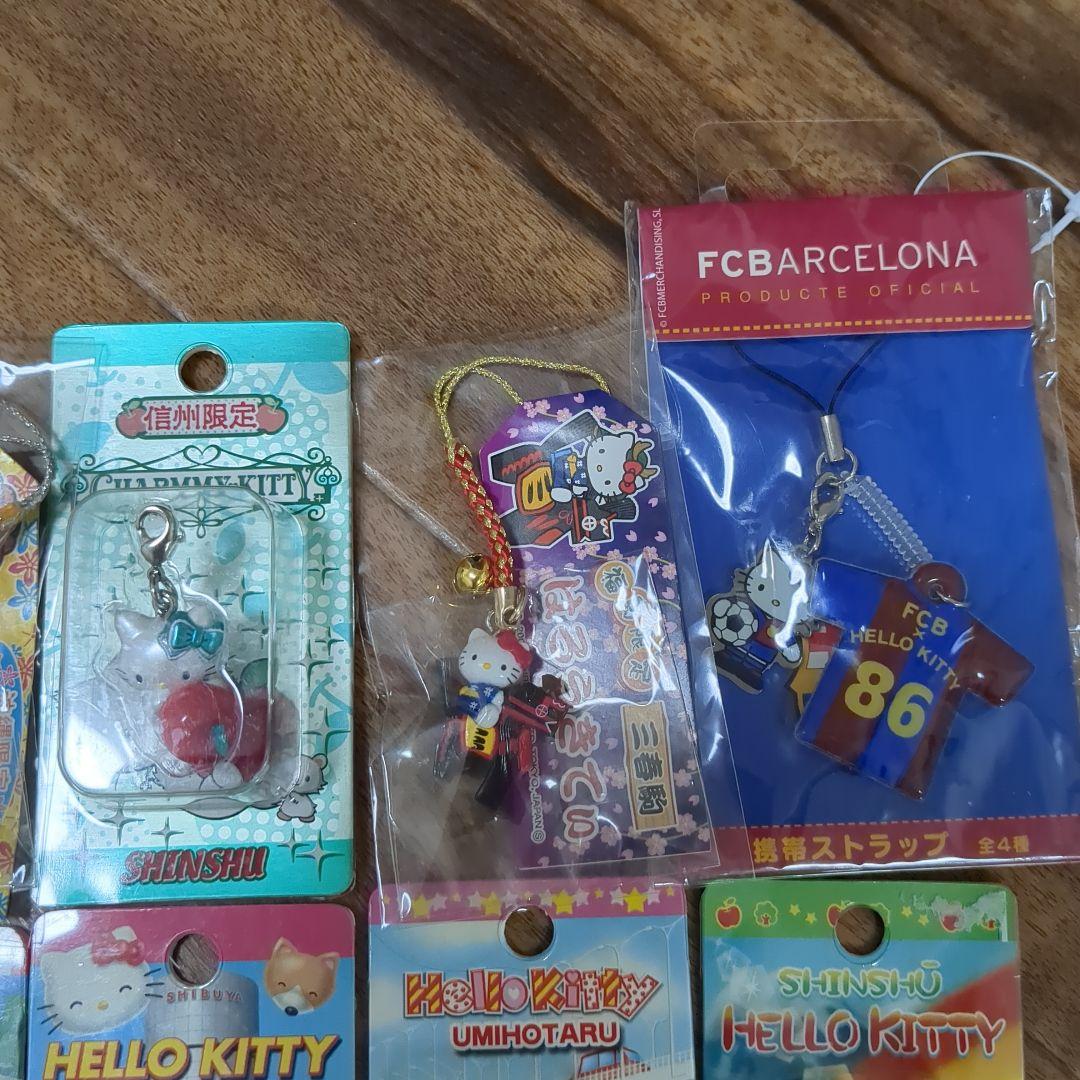 ご当地キティ 根付けストラップ チャーム