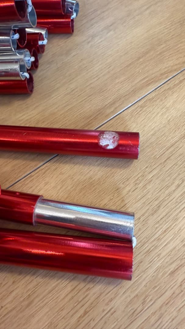 スノーピーク ランドロックアイボリーRED FRAME グランドシート・マット付