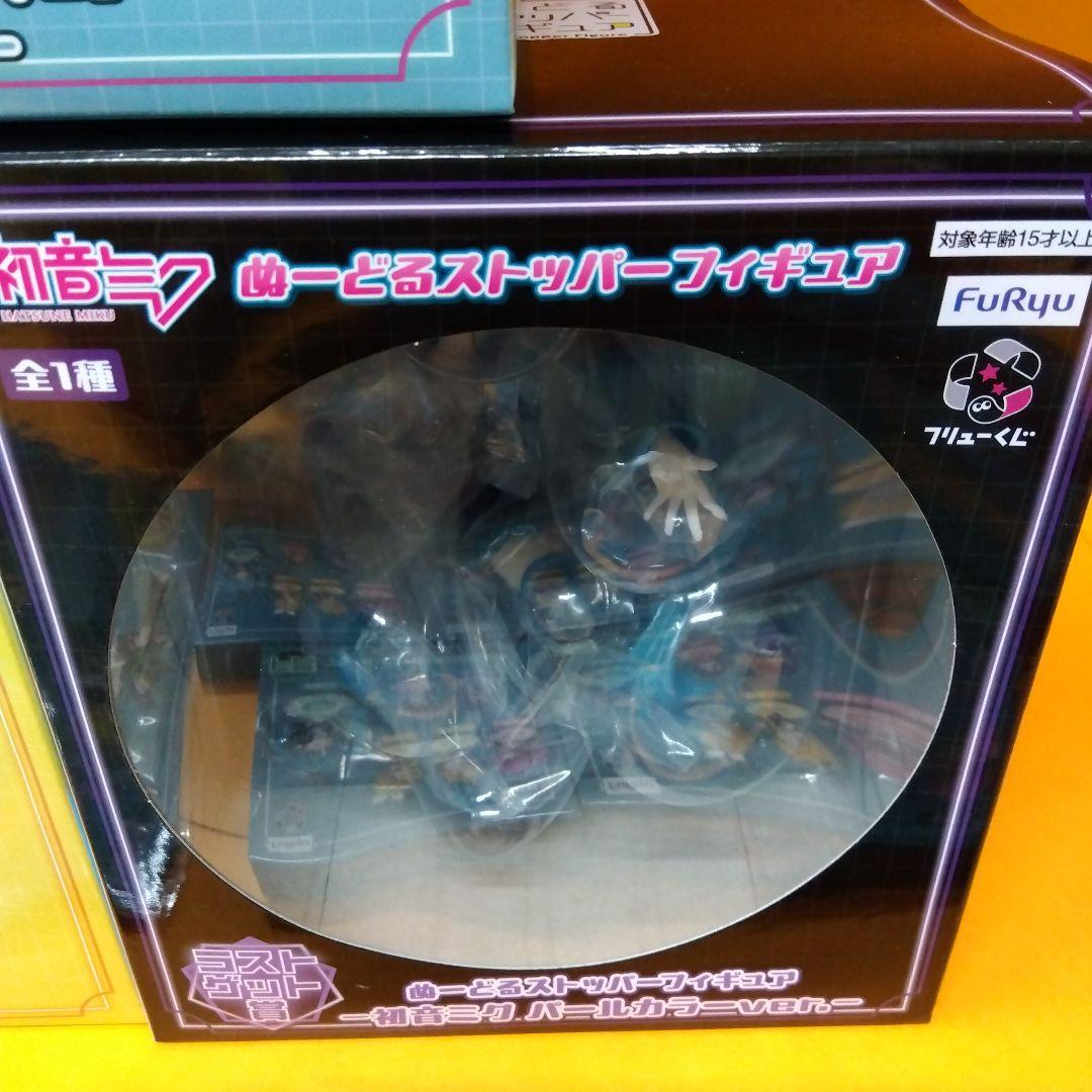 初音ミク　ぬーどるストッパーくじ　フィギュア3点　ラストワン　オマケ多数