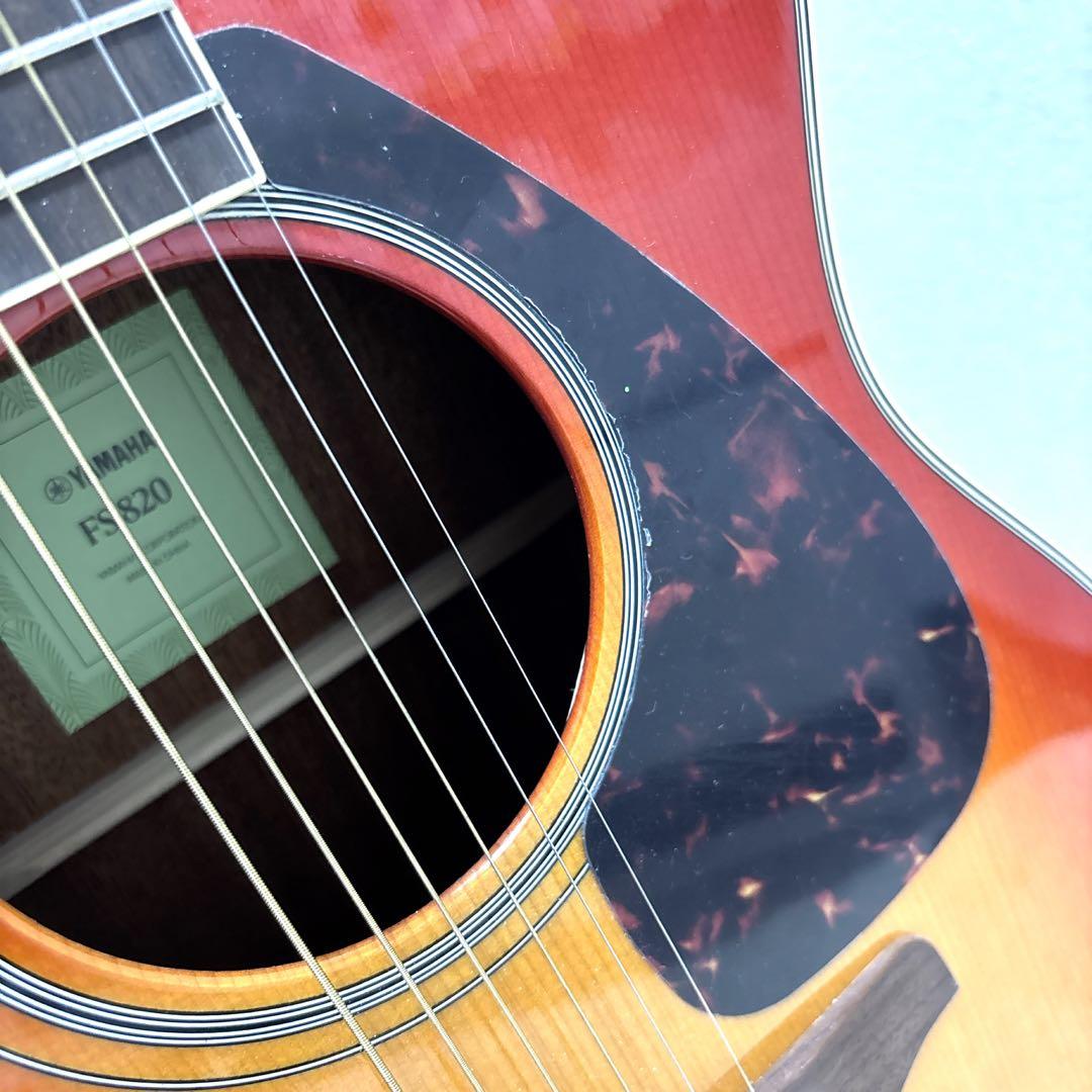 【極美品】 YAMAHA FS820 アコースティックギター 動作確認済み
