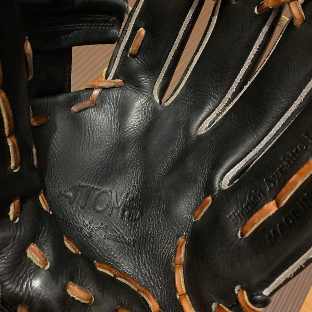 ⭐️年始特価⭐️アトムズ　硬式内野手グローブ　 　ジュテルレザー　グリス交換済