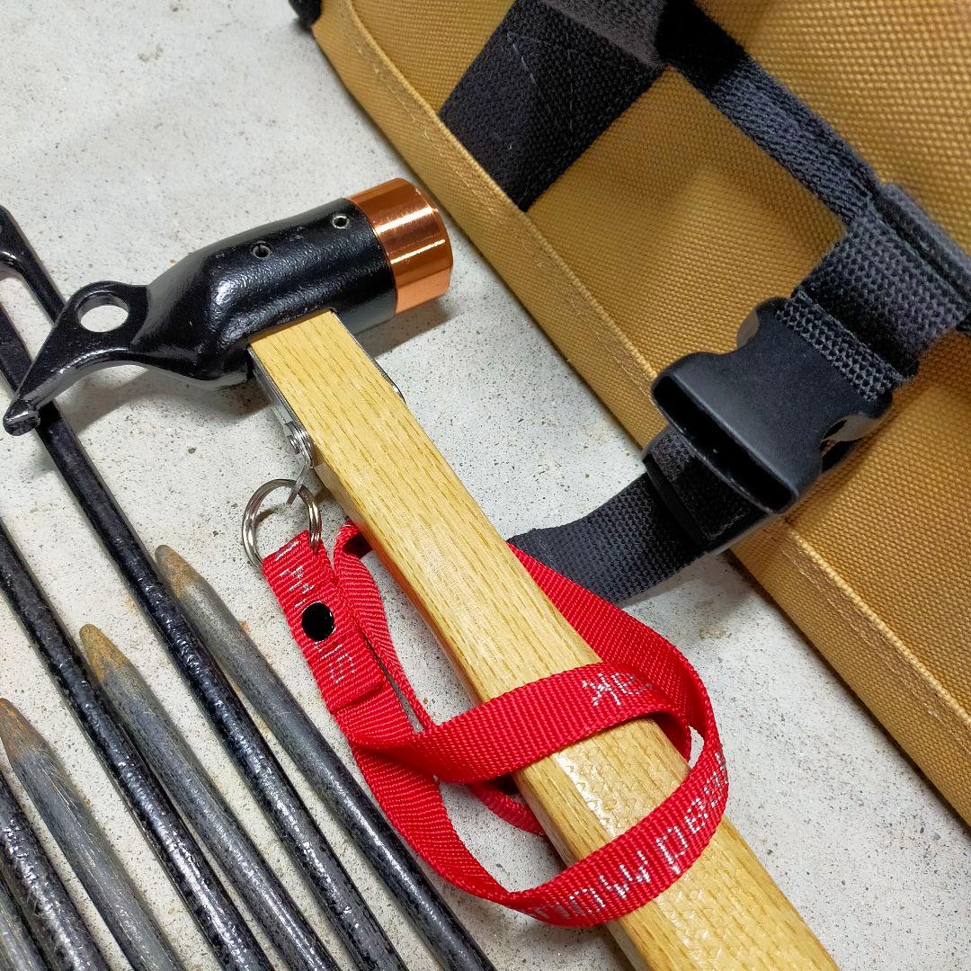 ✨Peak ３点セット ソリッドステーク・ペグハンマー・マルチコンテナ