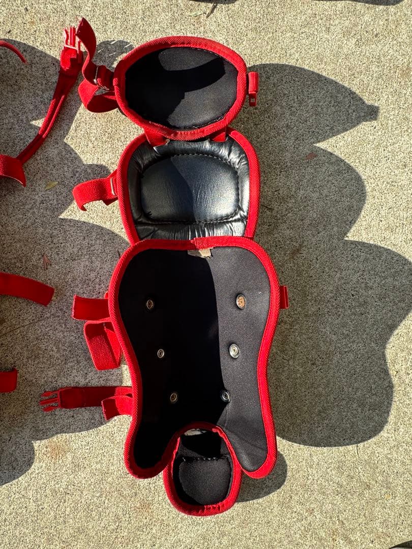 スラッガー　少年軟式キャッチャー防具 アシックスキャッチャーヘルメット付