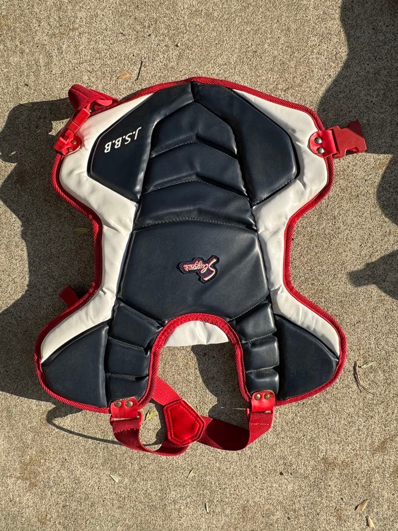 スラッガー　少年軟式キャッチャー防具 アシックスキャッチャーヘルメット付