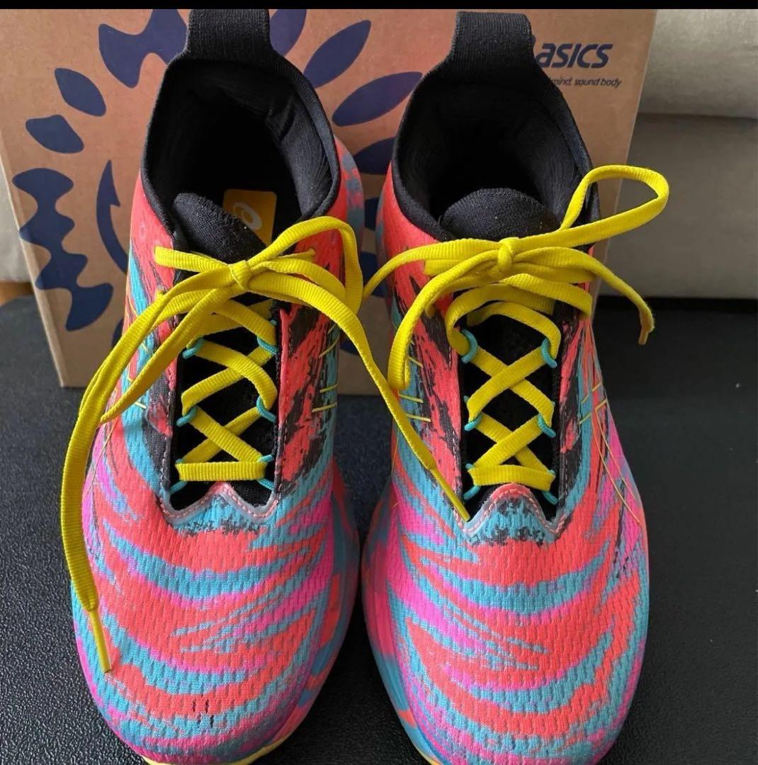 ASICS Gel-Nimbus 25 ピンク/ブルー/イエロー 25cm