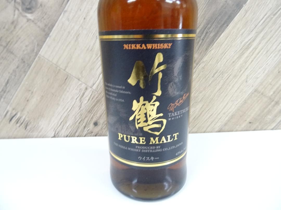 ベ*ス様 鹿059 ニッカウヰスキー 竹鶴 ピュアモルト 700ml 43％