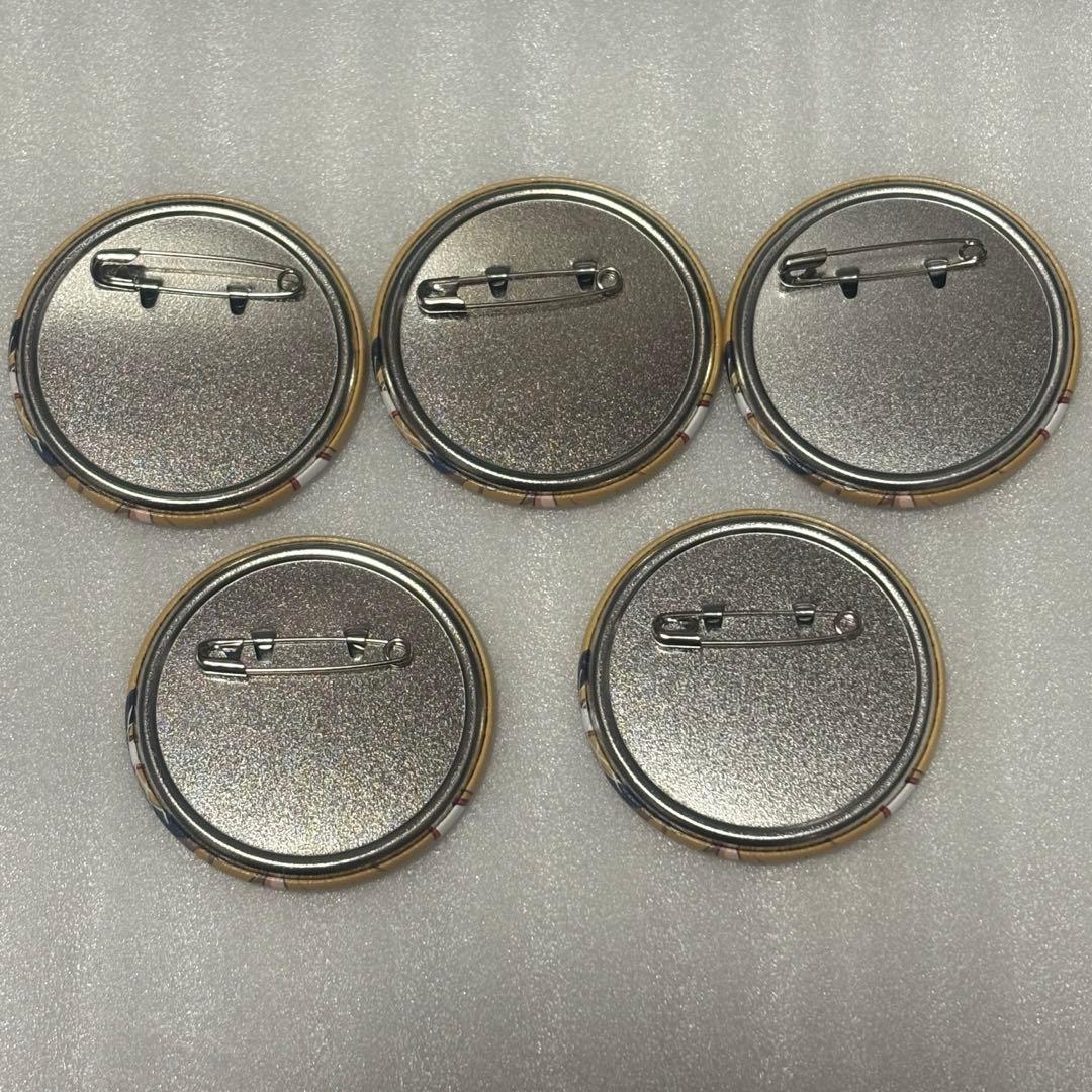 新テニスの王子様　切原赤也　DVDカバーシリーズ　缶バッジ 5点セット