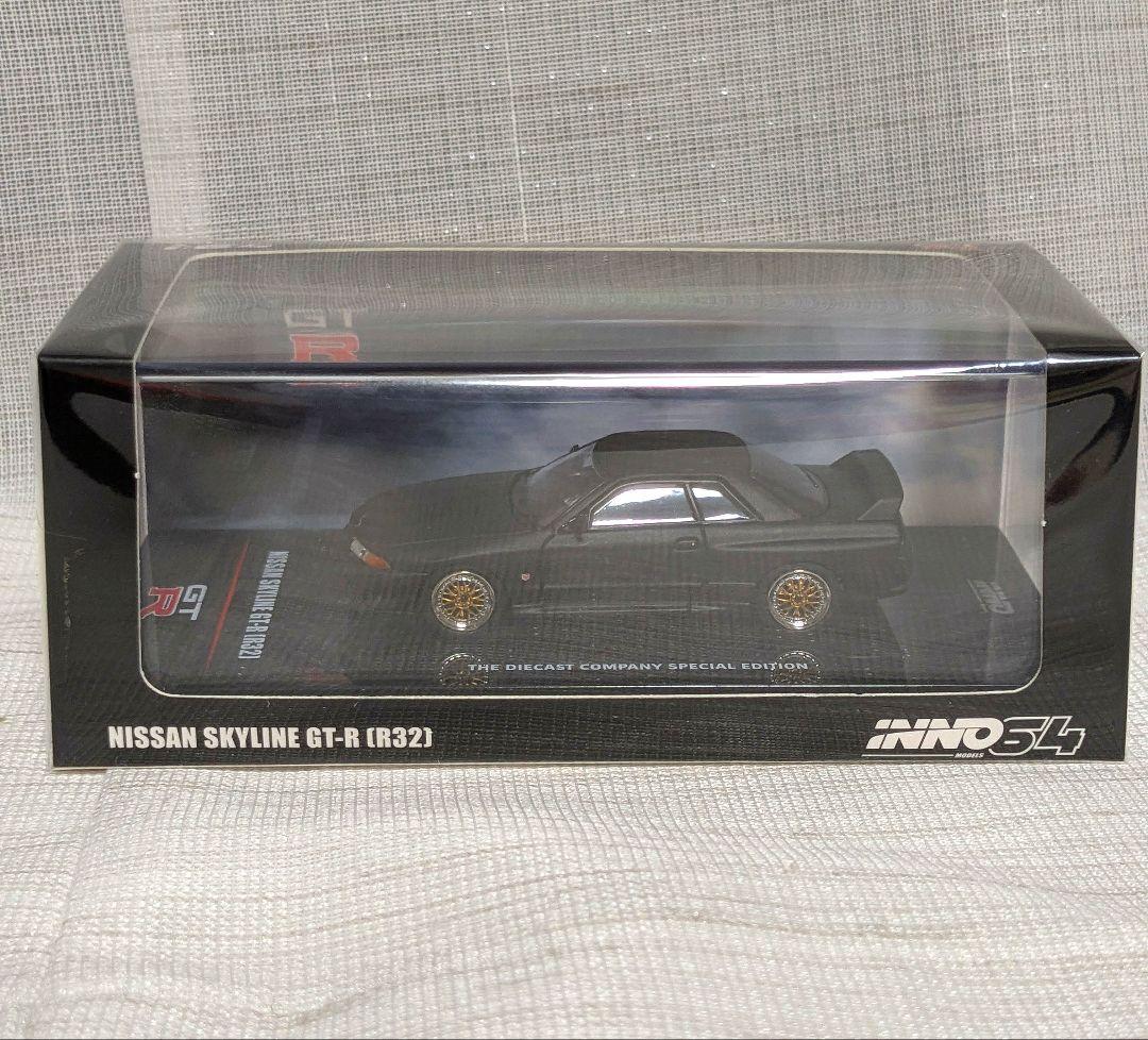 inno64 イノモデル 日産 スカイライン GT-R R32 黒