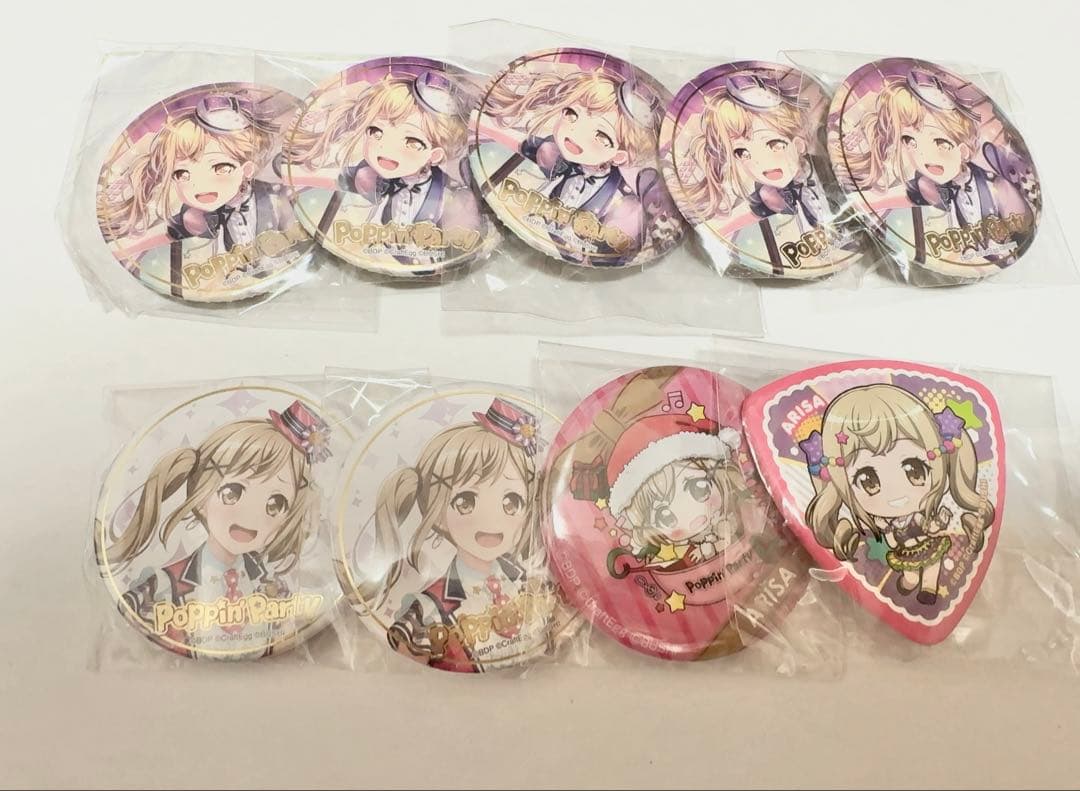 缶バッジ バンドリ 市ヶ谷有咲