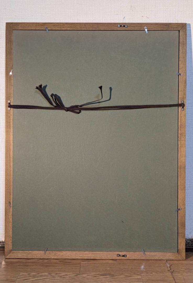 【真作】版画　銅版画　幻想的な森の版画　モダンなインテリアアート　V158