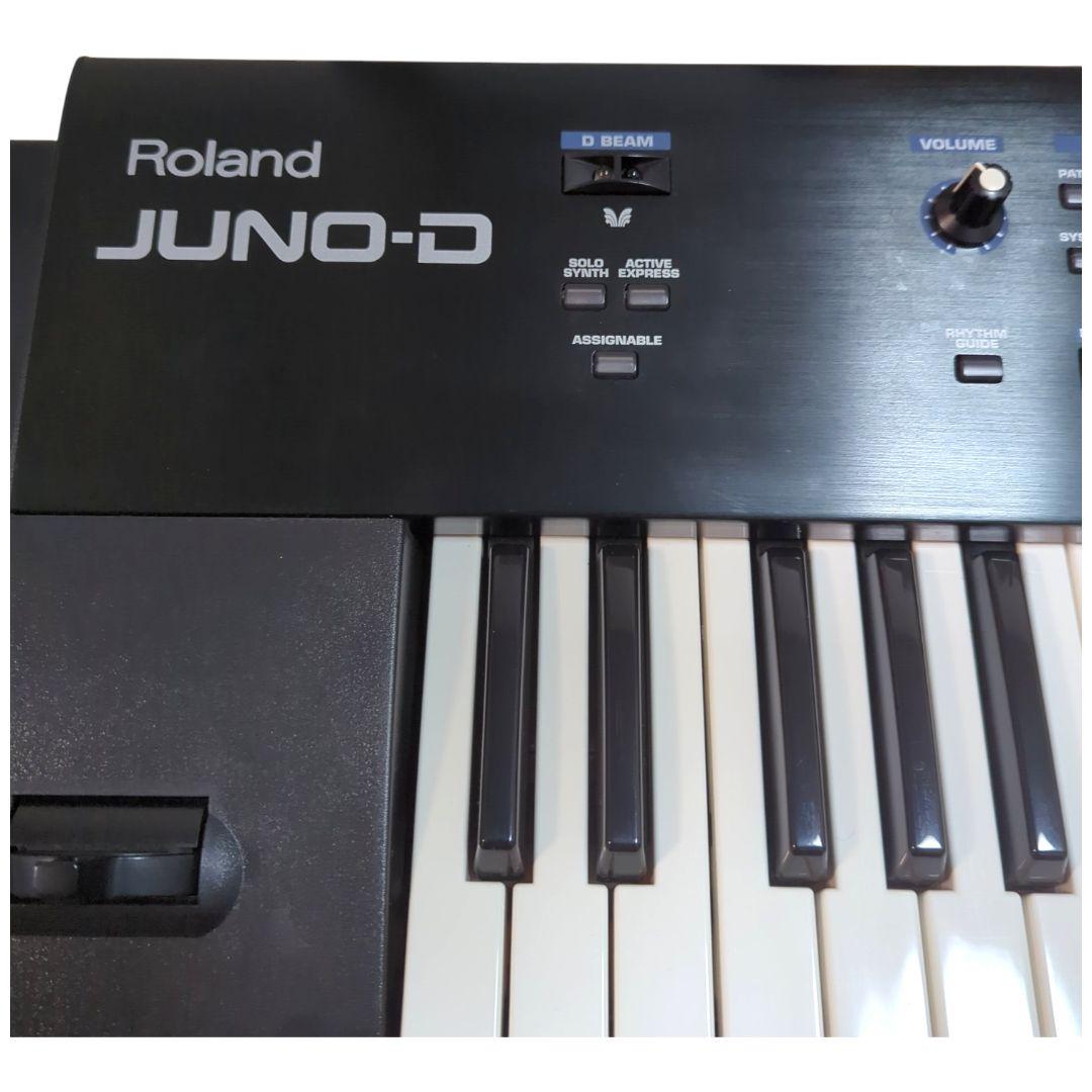 美品★Roland JUNO-D シンセサイザー 61鍵 ソフトケース付き