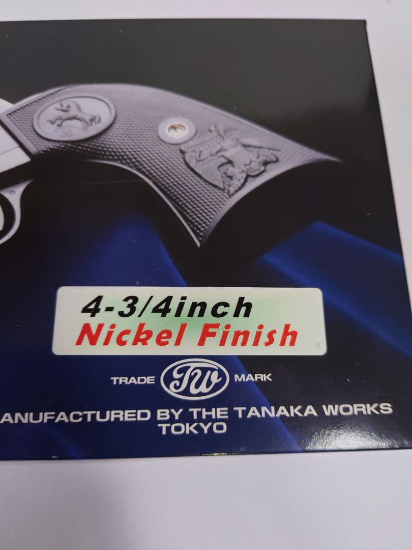 貴重！タナカワークス Single Action Army 45 ニッケル仕上げ