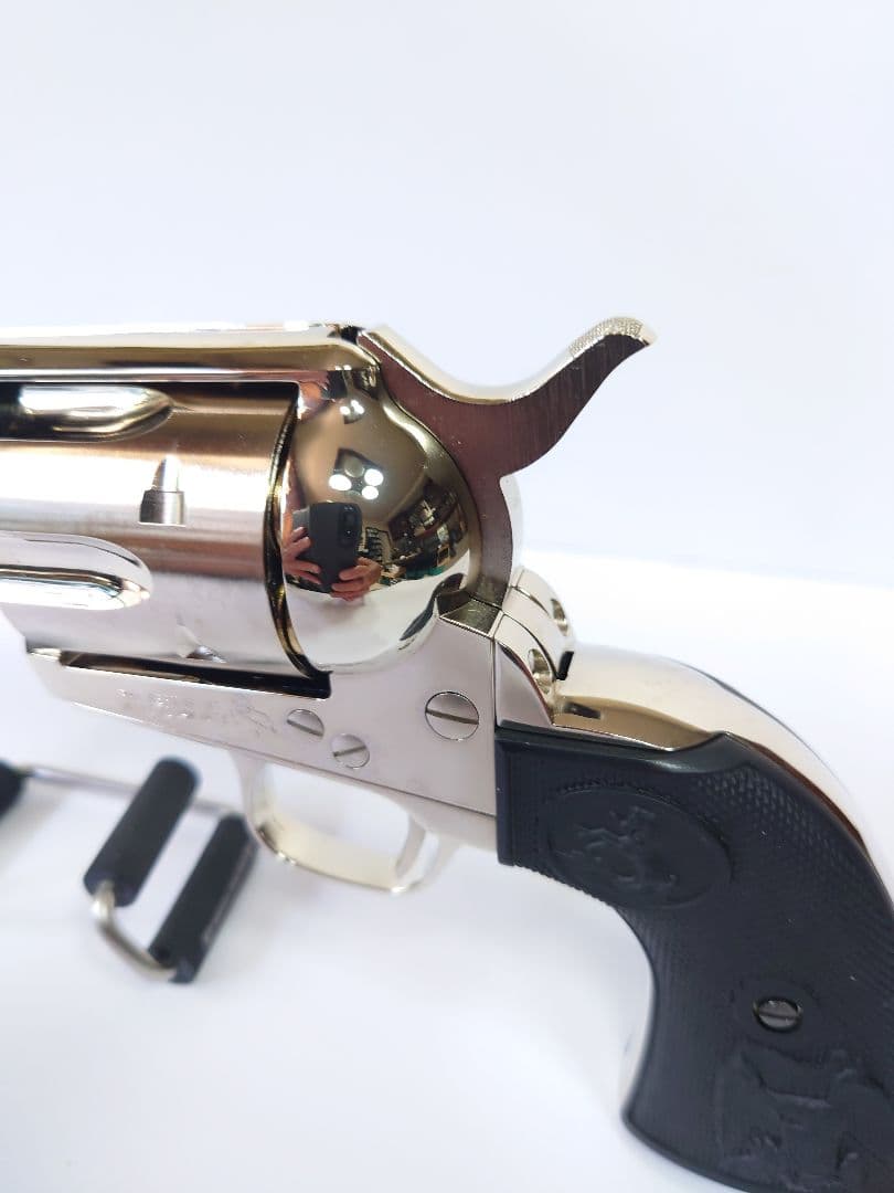 貴重！タナカワークス Single Action Army 45 ニッケル仕上げ