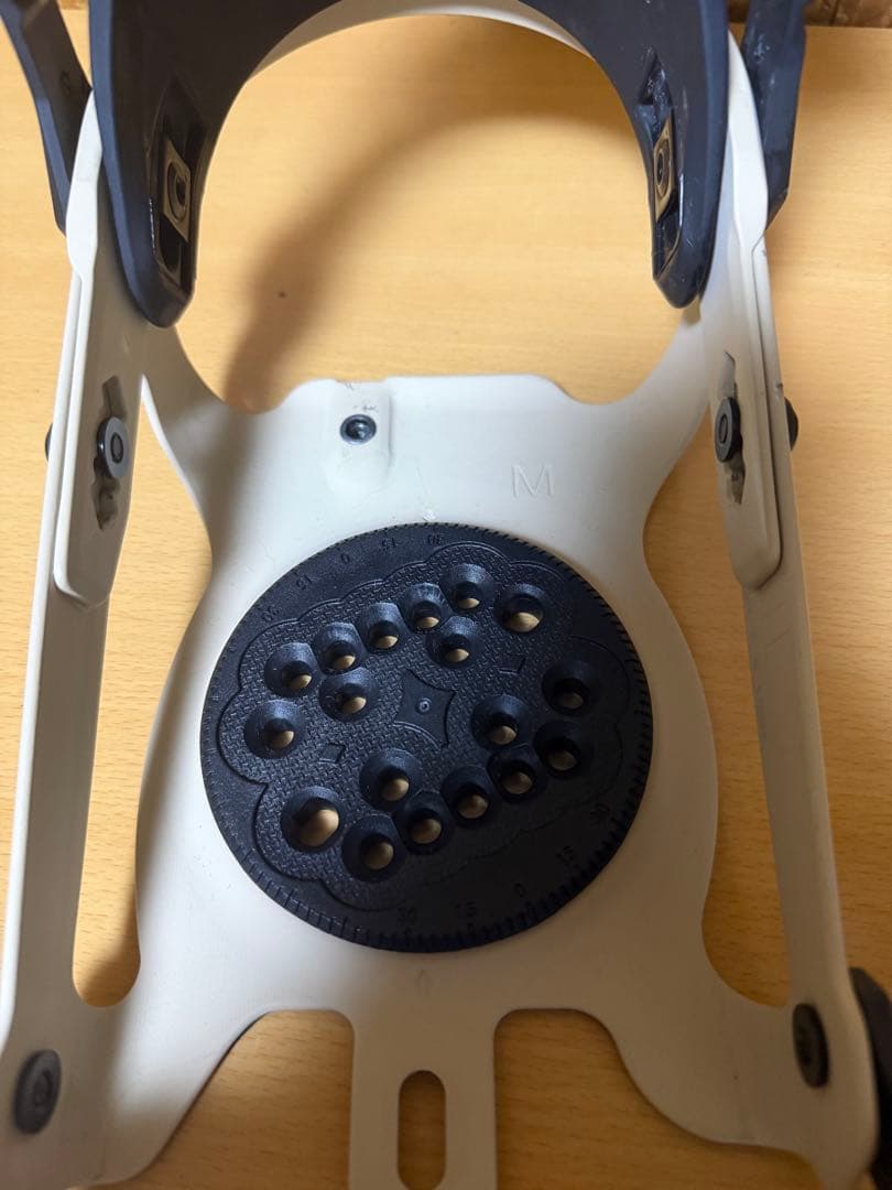 RIDE A-6 M スノーボードビンディング ブラック/ホワイト