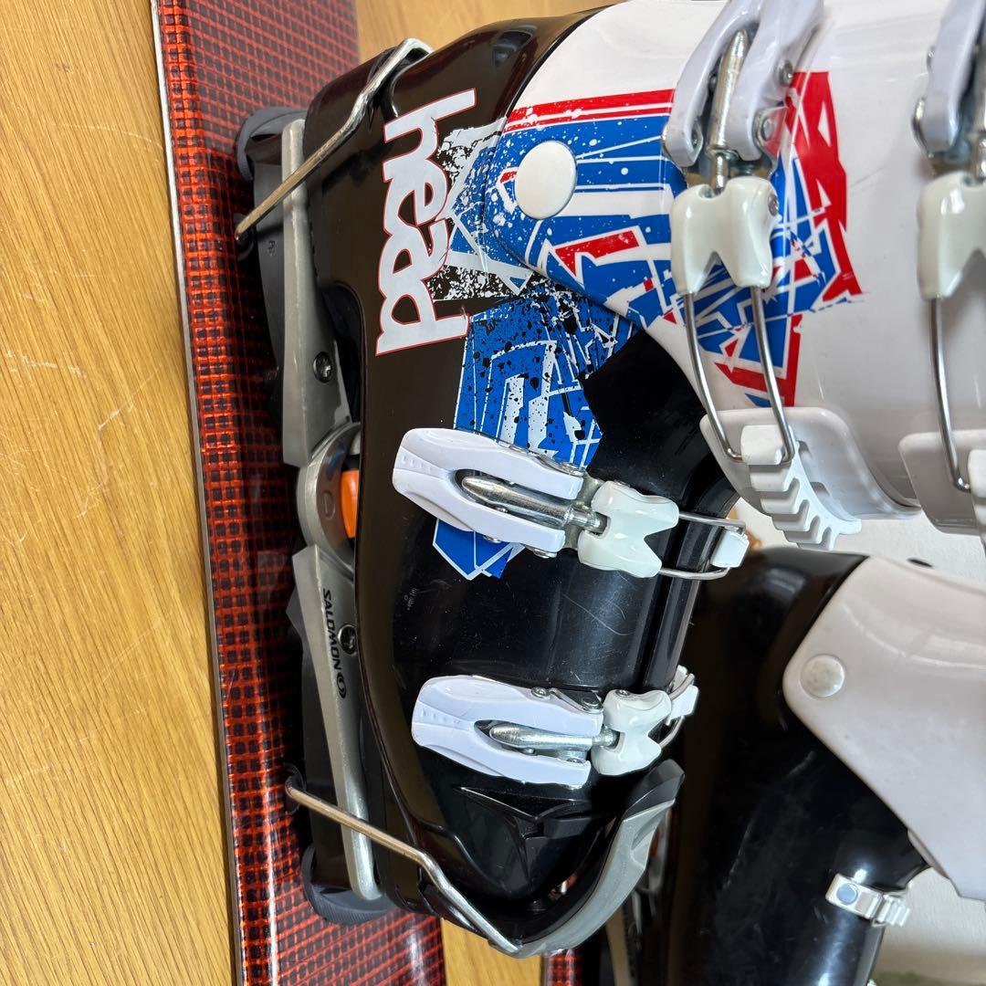 メンズ　ショートスキー　ファンスキーセット　Salomon 25-25.5cm