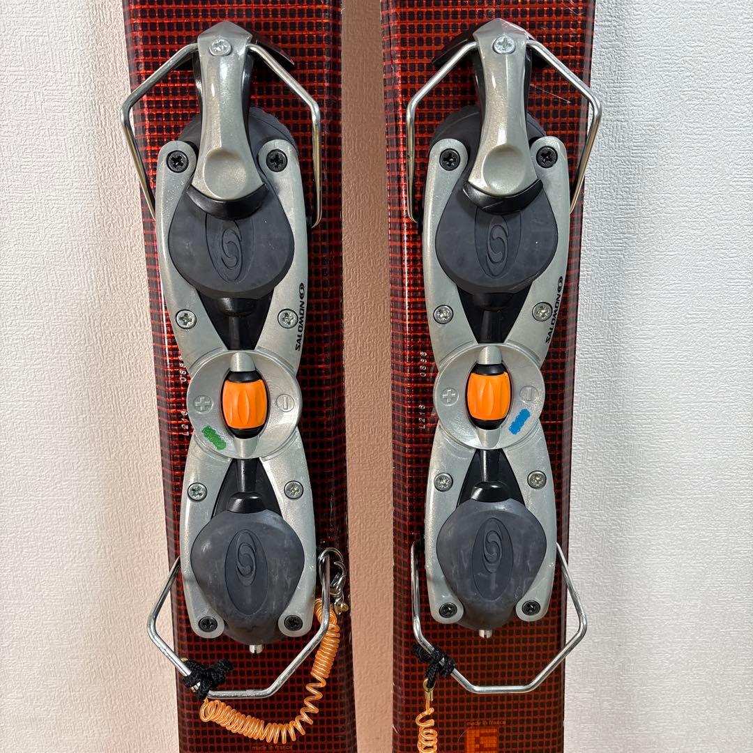 メンズ　ショートスキー　ファンスキーセット　Salomon 25-25.5cm