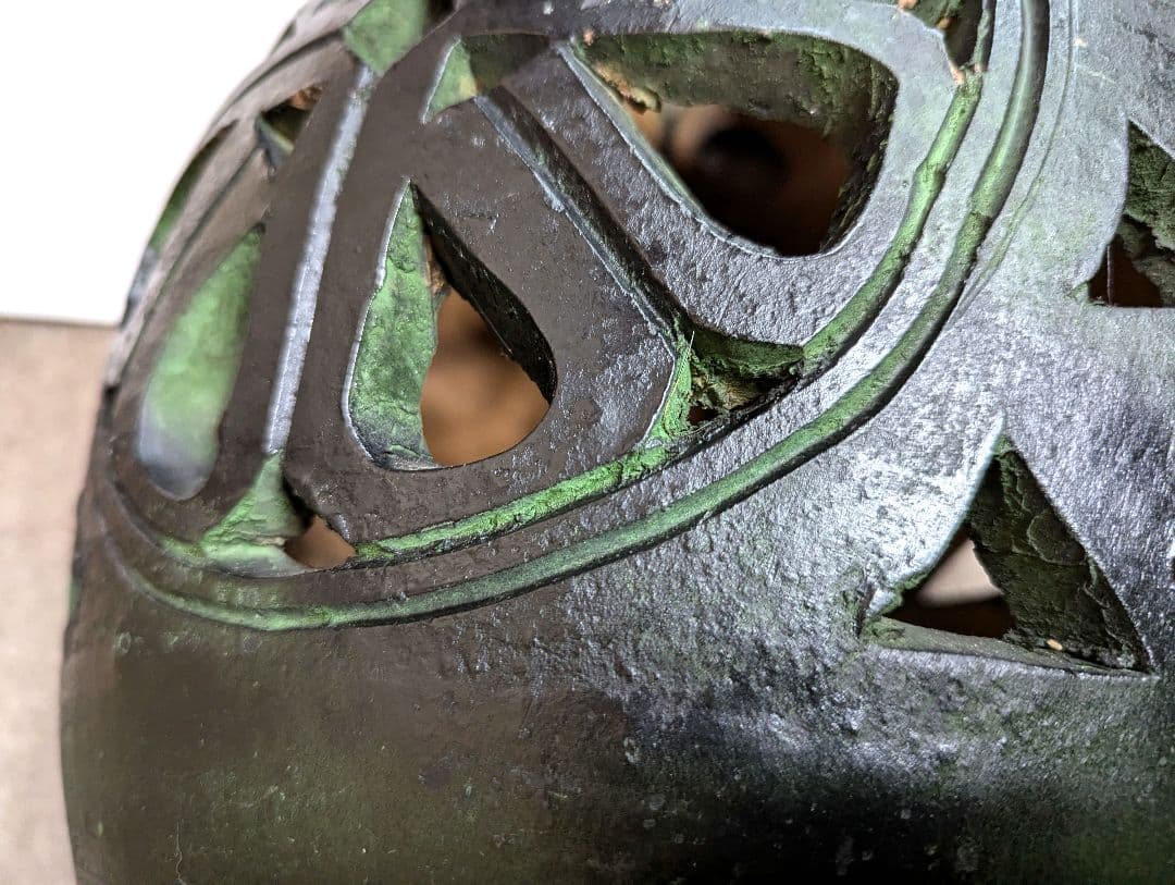 ふくろう　縁起物　置物　燈籠