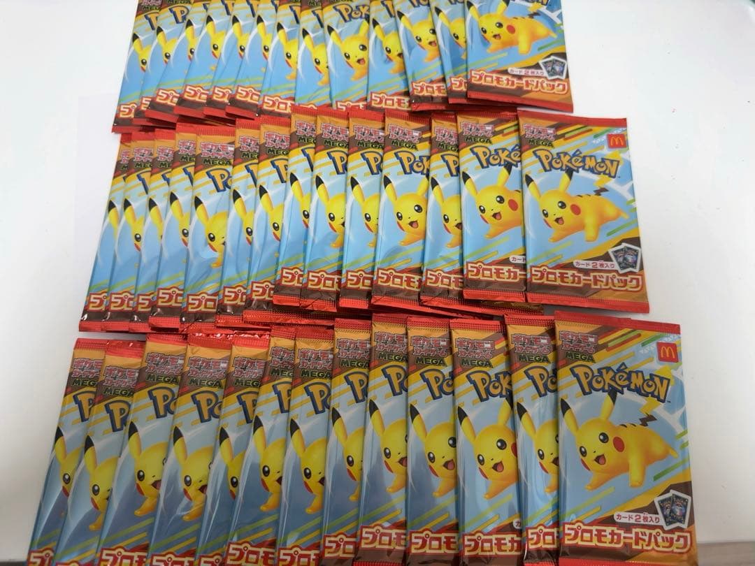 ポケモンカード MEGA マクドナルド ハッピーセット プロモカード 40パック