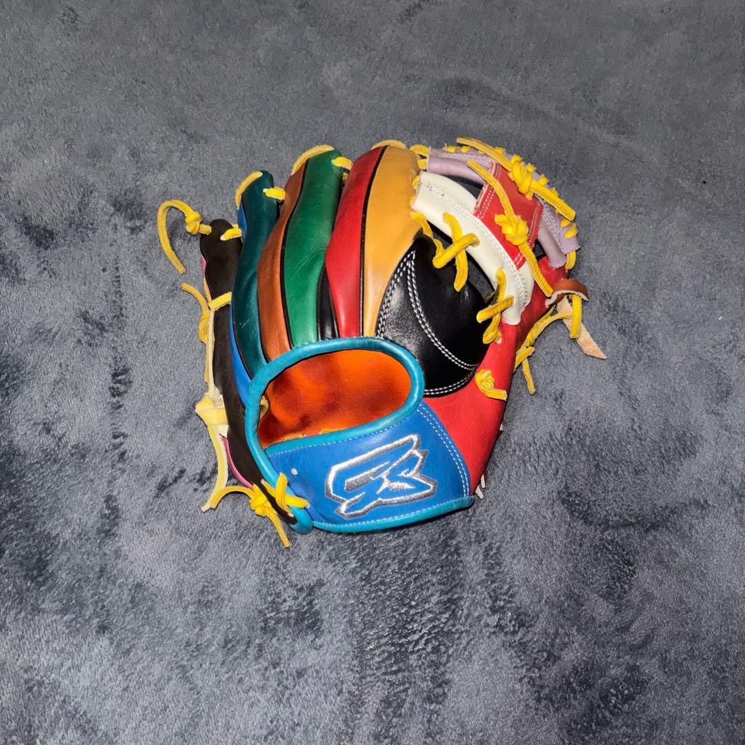 野球グローブ GS レインボーグローブ 当て挟み型 ゴリラスポーツ