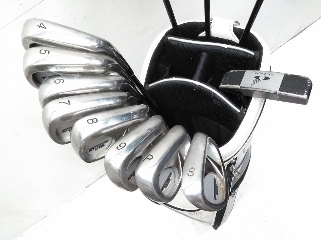 ヨネックス サイバースター メンズゴルフクラブ 12本セット バッグ付 ♪
