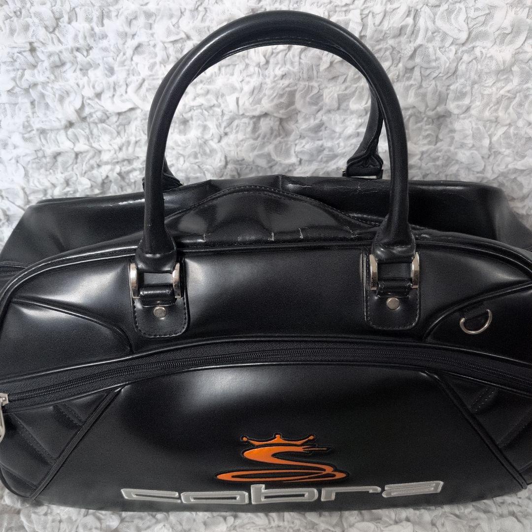 cobra コブラ ゴルフバッグ シューズ入れ　ボストン 黒　ブラック