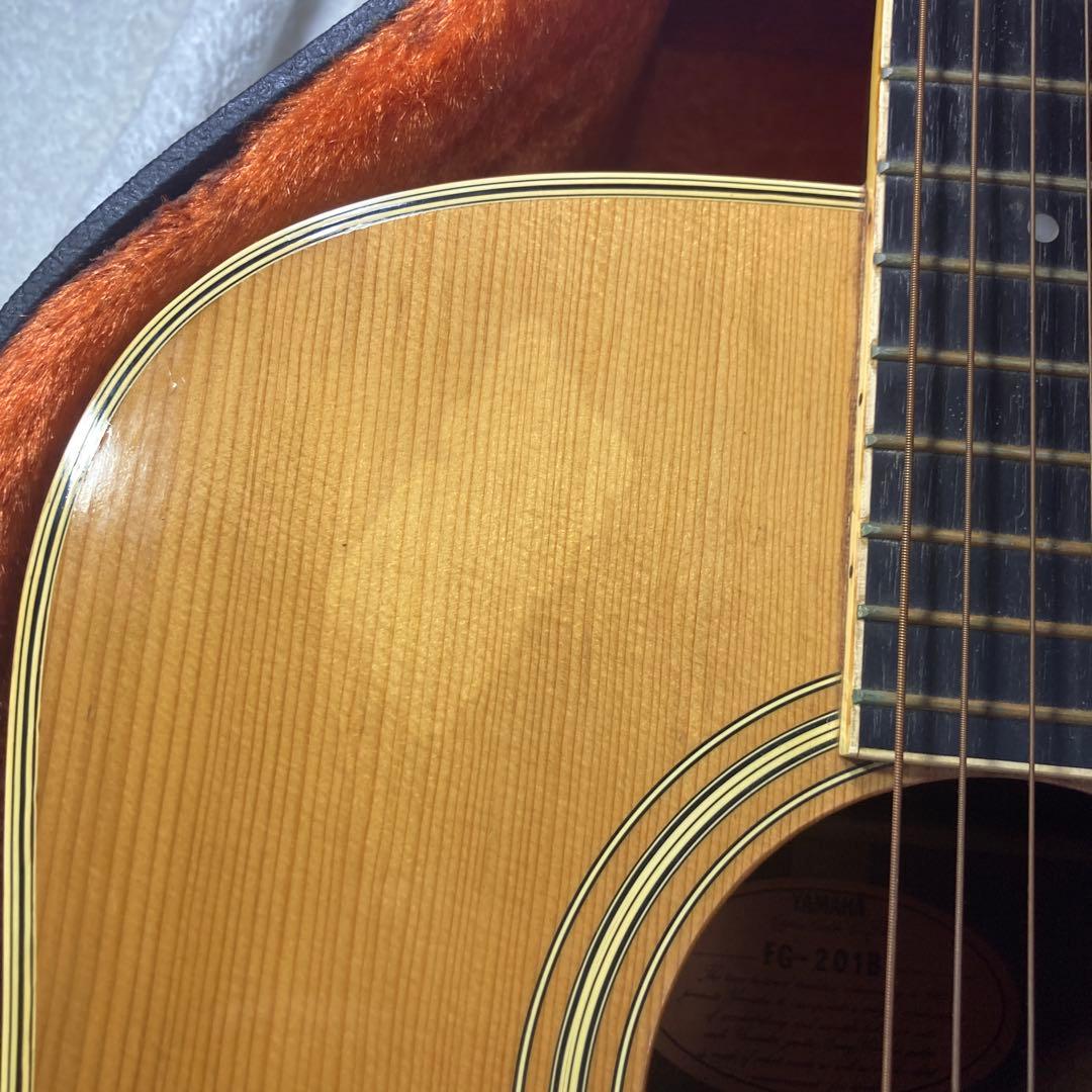 Yamaha FG-201B アコースティックギター ハードケース付